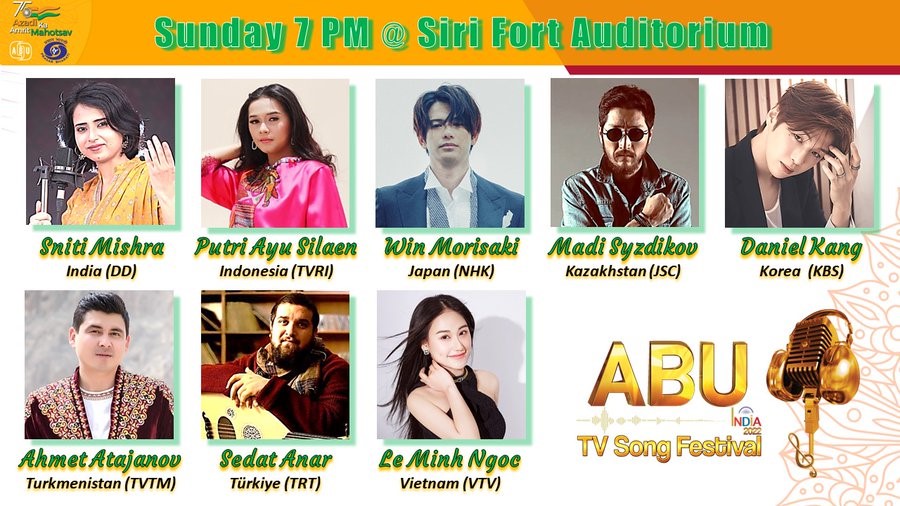 ABU TV Song Festival in India